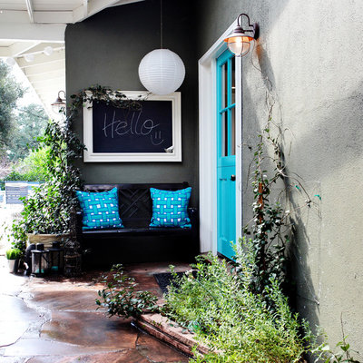 Eclectic Entrance by S / Wiley Interior Photography