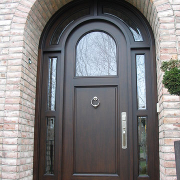Contemporary Entry Remodel Door
