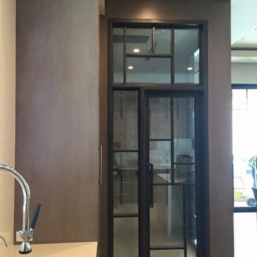 Contemporary Iron Doors