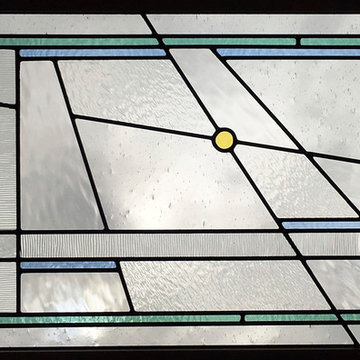 Contemporary Leaded Glass for Front Entry - Style Guide - Abstract & Whimsical