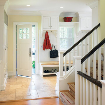 Contemporary Shingle Style Mudroom