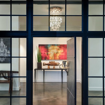 Contemporary Sitting Room, Foyer and buffet