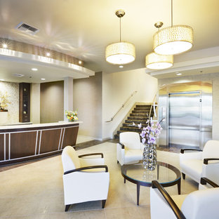 Inspiration for a contemporary entryway remodel in Sacramento