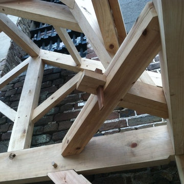Covered Timber Stair