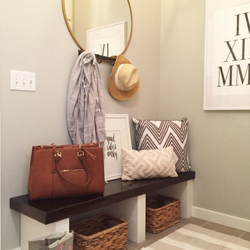 Create a Mudroom from a Hallway