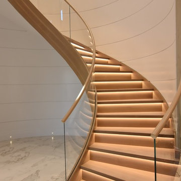 Curved Glass Railing