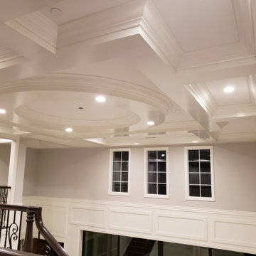 Custom 23' High Entry, Loft & Master Coffered Ceilings, Wainscoting Yale Enclave