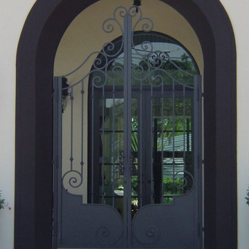 Custom Aluminum Double Entry Gate