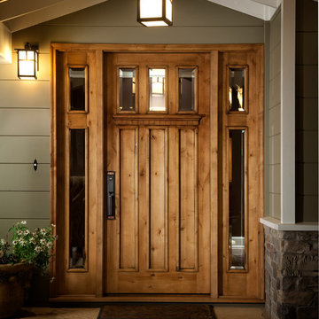 Custom Craftsman Entry Door