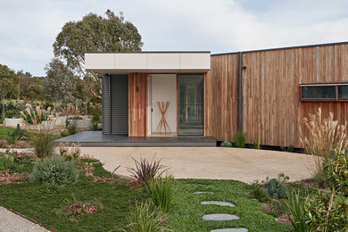 Photo of a large modern entrance in Melbourne.