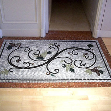 Custom Designed Handcrafted Marble Mosaic Projects
