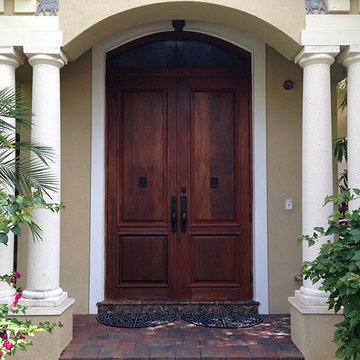 Custom Doors, Luxury home in South Florida