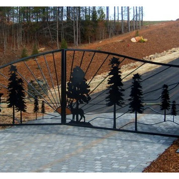 Custom Driveway Gates and Entrance Design