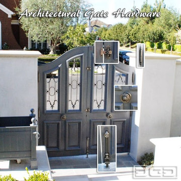 Custom Garage Doors, Garden Gates & Shutters in a French Château Style