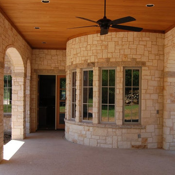Custom home build with horse stables in Flower Mound, TX