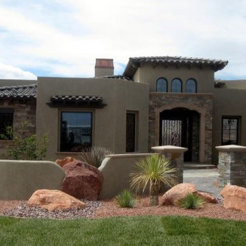 Custom Home in The Ledges at Snow Canyon