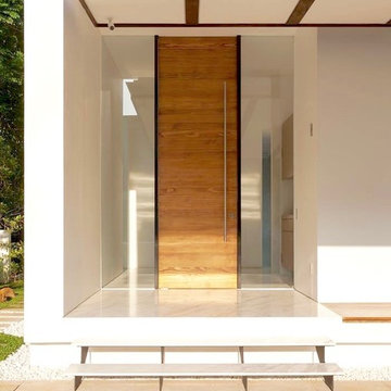 Custom Modern Pivot Entry Door