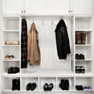Custom Mudroom Storage Center