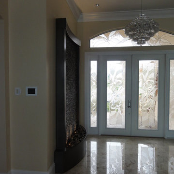 Custom Pebble Water Feature - Marco Island, FL