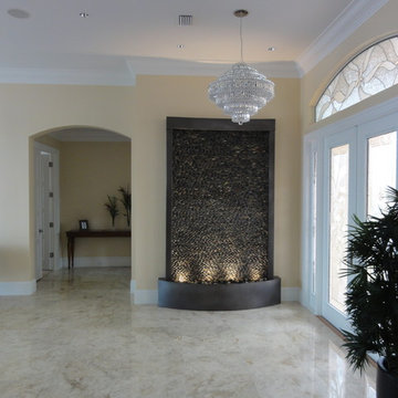Custom Pebble Water Feature - Marco Island, FL