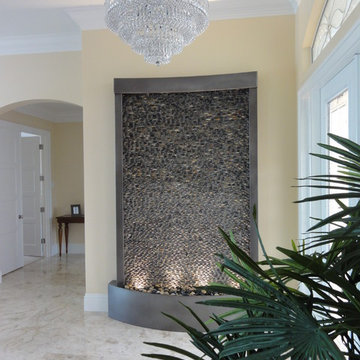 Custom Pebble Water Feature - Marco Island, FL
