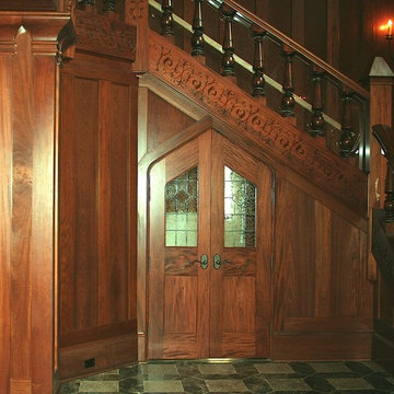 Custom Staircase and Doorway