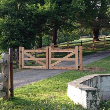 Custom Wooden Gate