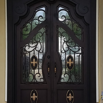Custom Wrought Iron Door
