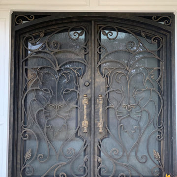 Custom Wrought Iron Doors