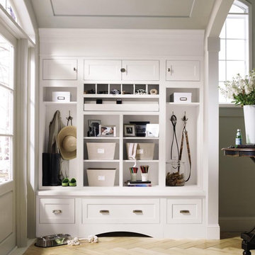 Decorá Cabinets: Prescott Beaded Inset Maple White