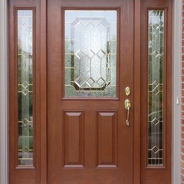 Decorative entry doors