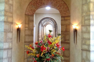 Tuscan entryway photo in Miami