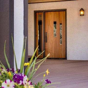 Doors with Glass Inlay