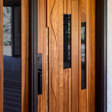 Doors with Glass Inlay