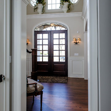 Double Glass Entry Doors