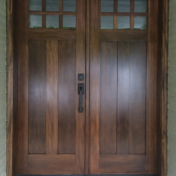 Douglas Fir Double Entry Door