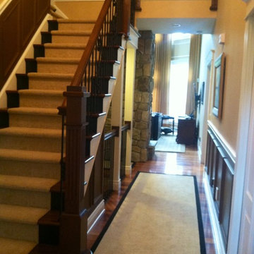 Dr. Gabe, after: Carpeting, stain and Paint