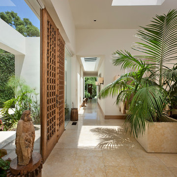 Driveway Entrance, Looking Down the Hall