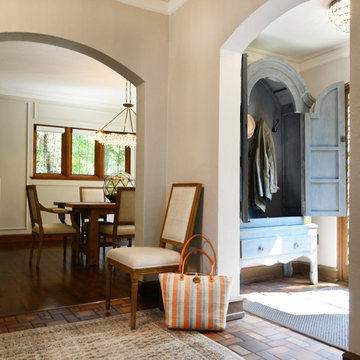 Eastside Tudor Entry and Foyer
