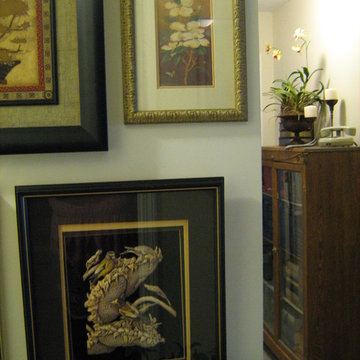 Eclectic mix- The New,  The Antiques and The Thrift Store finds