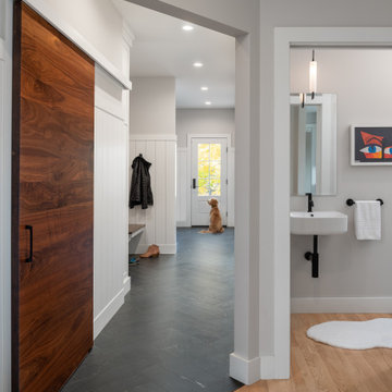 Effortless Kitchen and Functional Mudroom