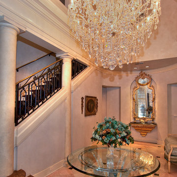 "Elegant Foyers and Stairways"