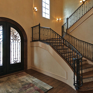 "Elegant Foyers and Stairways"