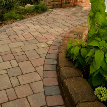 Eliminating Entry Steps Using Pavers on a Gentle Slope