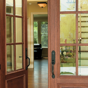 Enhance your home’s entryway with Pella® Architect Series® wood entry doors