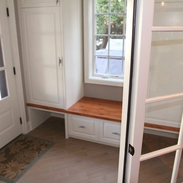 Entering Mudroom from Family Room