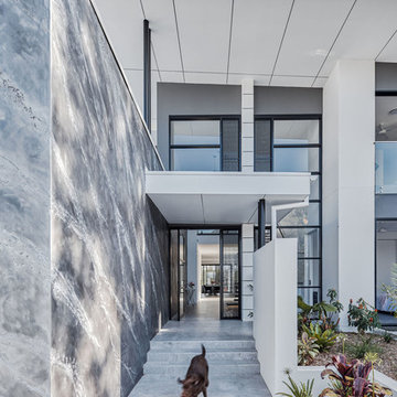 Entrance to the Gold Coast Waterfront Home - Carrara Residence
