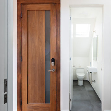Entry and Powder Room
