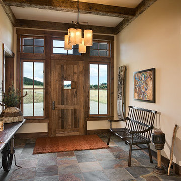 Entry and Powder Room