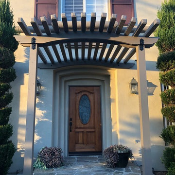 Entry Arched Pergola